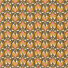 Printed Cotton EMILE Yellow / Pink
